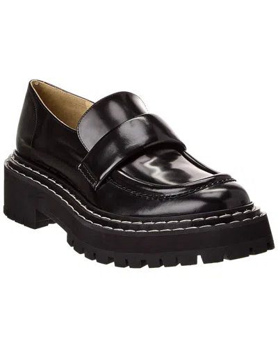 Proenza Schouler Slip-on Leather Loafer In Black