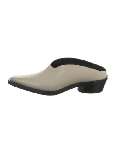 Pre-owned Proenza Schouler Leather Mules