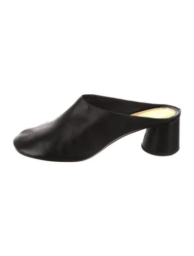 Pre-owned Proenza Schouler Leather Mules In Black