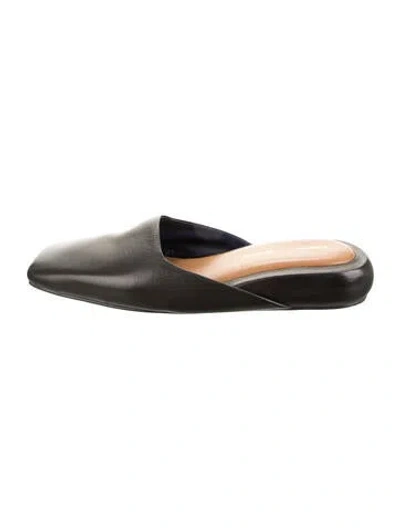 Pre-owned Proenza Schouler Leather Mules In Black