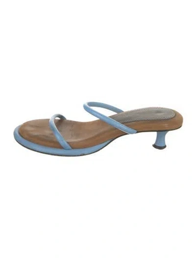 Pre-owned Proenza Schouler Leather Mules In Multi