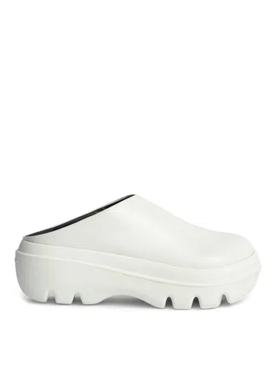 Proenza Schouler Leather Mules In White