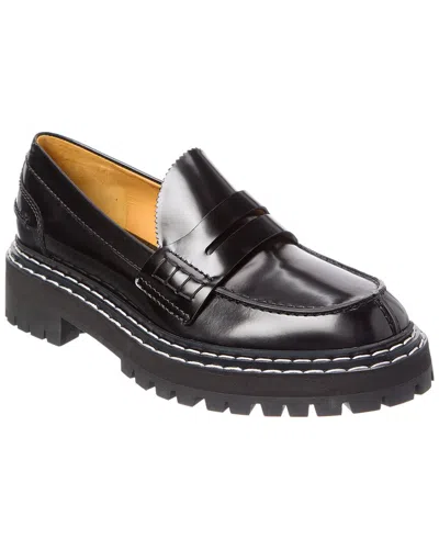 PROENZA SCHOULER LEATHER PLATFORM LOAFER