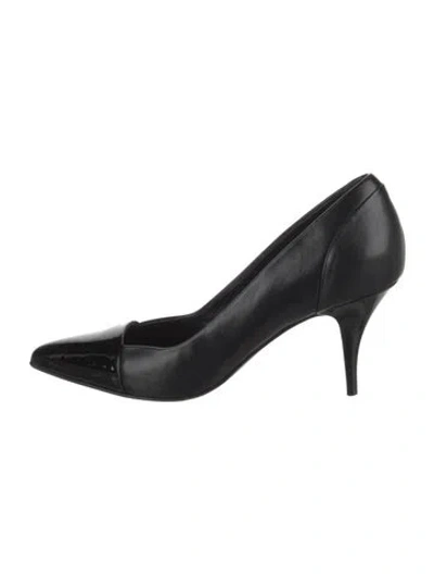 Pre-owned Proenza Schouler Leather Pumps In Black