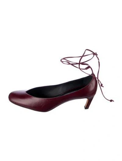 Pre-owned Proenza Schouler Leather Pumps In White