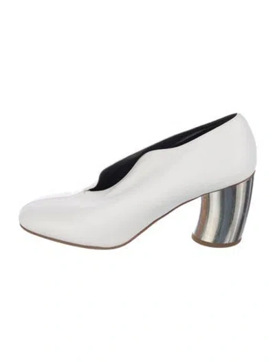 Pre-owned Proenza Schouler Leather Pumps In White