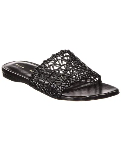 Proenza Schouler Leather Sandal In Black