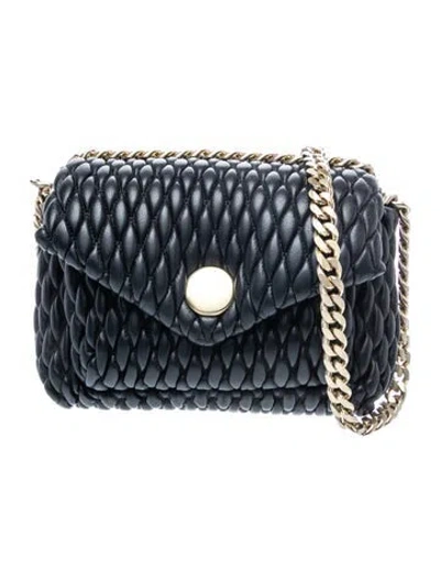 Pre-owned Proenza Schouler Leather Shoulder Bag In Black