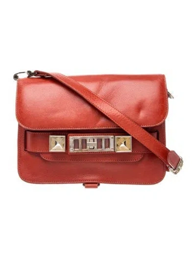Pre-owned Proenza Schouler Leather Shoulder Bag In Brown