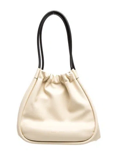 Pre-owned Proenza Schouler Leather Shoulder Bag In Neutrals