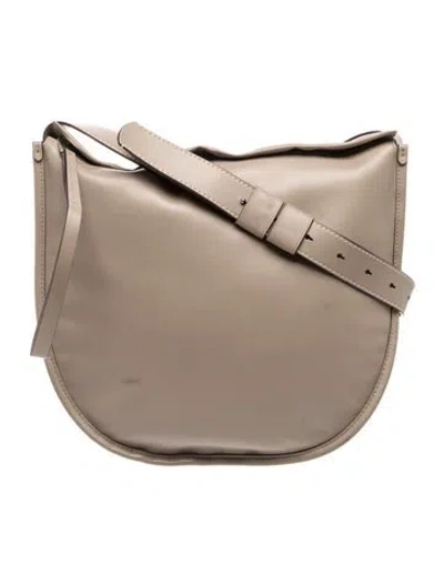 Pre-owned Proenza Schouler Leather Top Handle Bag In Neutrals