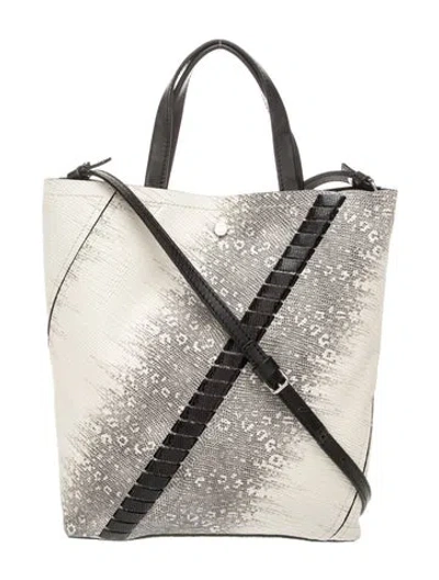 Pre-owned Proenza Schouler Leather Top Handle Bag In Neutrals