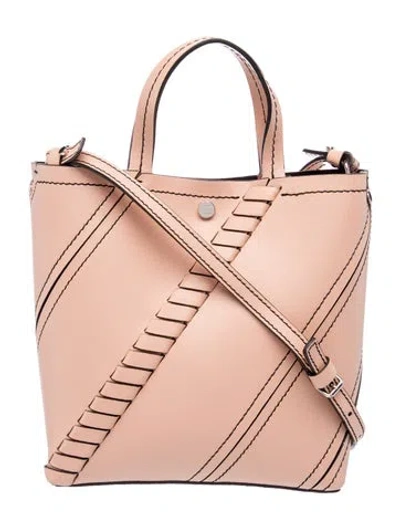 Pre-owned Proenza Schouler Leather Top Handle Bag In Pink