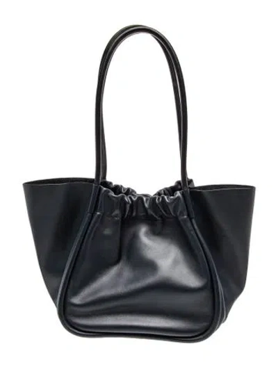 Pre-owned Proenza Schouler Leather Tote In Gray