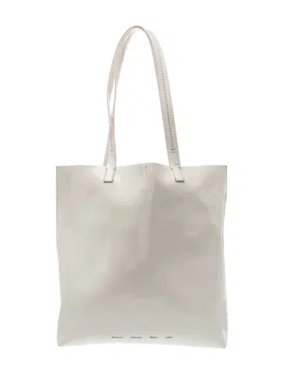 Pre-owned Proenza Schouler Leather Tote In Neutral