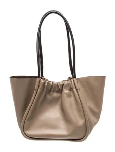 Pre-owned Proenza Schouler Leather Tote In Neutrals