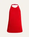 Proenza Schouler Leona Top In Red