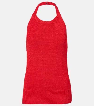 PROENZA SCHOULER LEONA KNITTED HALTERNECK TOP