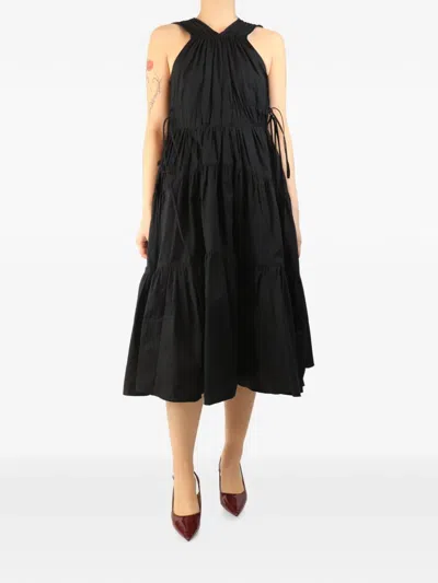 Pre-owned Proenza Schouler Libby Midi Dress In Black