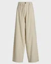 Proenza Schouler Lidie Cordurouy Wide-leg Pants In Neutral