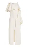 Proenza Schouler Lina Cotton-blend Midi Dress In White