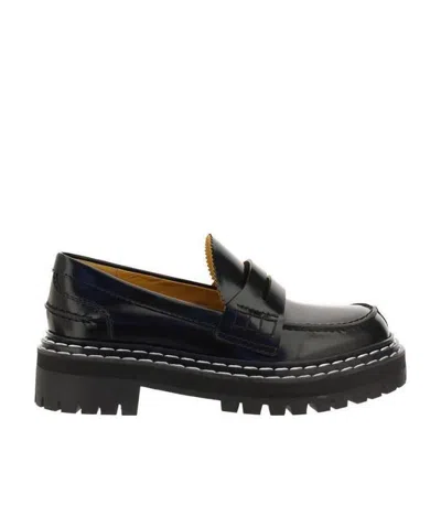 Proenza Schouler Loafer Shoes With Ground-grabbing Soles In Black