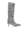 Proenza Schouler Logo Boots In Black