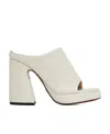 Proenza Schouler Logo Sandals In White