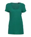 Proenza Schouler Logo Short-sleeved T-shirt In Green