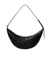 Proenza Schouler Slide Paneled Leather Shoulder Bag In Black