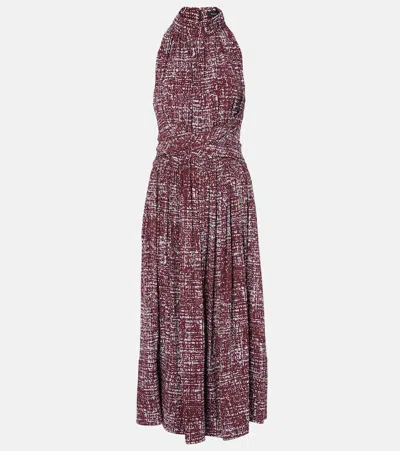 PROENZA SCHOULER LOLA PRINTED MIDI DRESS