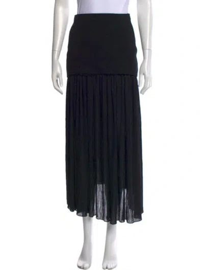Pre-owned Proenza Schouler Long Skirt In Black