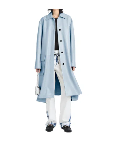 Proenza Schouler Long-sleeved Coat In White