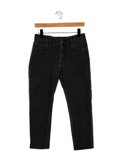 Pre-owned Proenza Schouler Low-rise Skinny Leg Jeans In Black