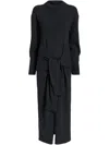 Proenza Schouler Luca Midi Dress In Black