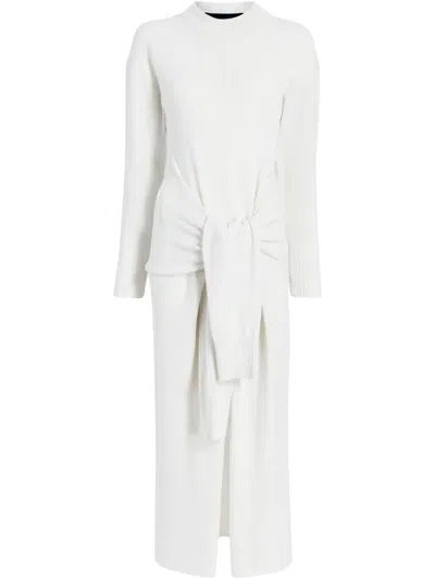 Proenza Schouler Luca Midi Dress In White