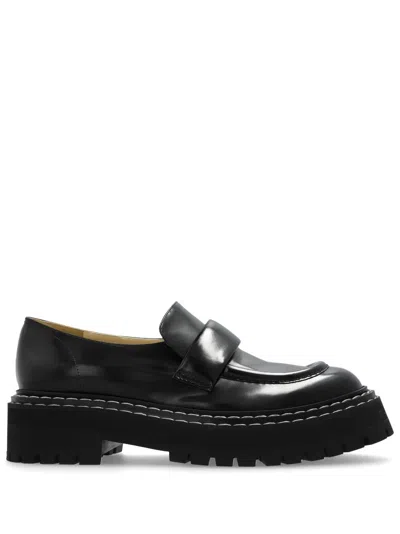 PROENZA SCHOULER LUG-SOLE LEATHER LOAFERS