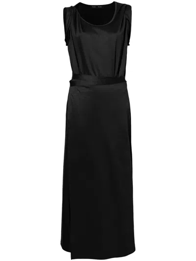 Proenza Schouler Lynn Organic Cotton Midi Dress In Black