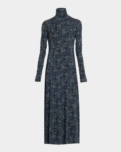 Proenza Schouler Mabel Printed Jersey Maxi Dress In Multi