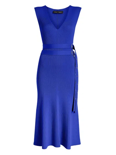 Proenza Schouler Madeline Dress In Blue