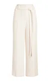 Proenza Schouler Maggi Cotton-linen Wide-leg Pants