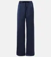 Proenza Schouler White Label Magnus Trousers In Blue