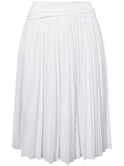 Proenza Schouler Margo Pleated Skirt In Grey