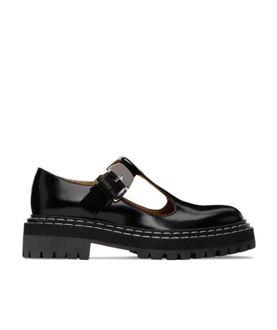 Proenza Schouler Mary Jane Loafer Shoes In Black