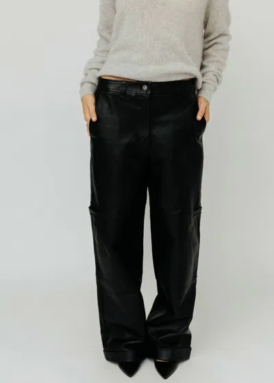 PROENZA SCHOULER MASON PANTS IN BLACK