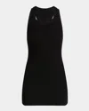 Proenza Schouler Ribbed Tank In Black