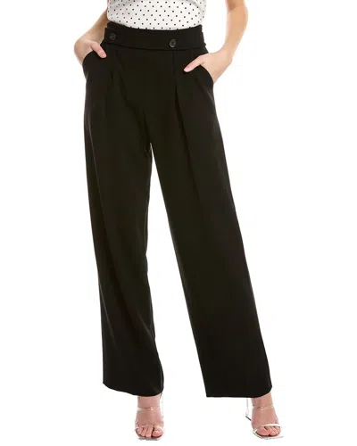 Proenza Schouler Technical Suiting Wool-blend Flare Pant In Black