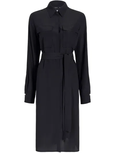 Proenza Schouler Mckenna Midi Dress In Black