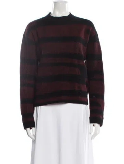 Pre-owned Proenza Schouler Merino Wool Striped Sweater In Multi