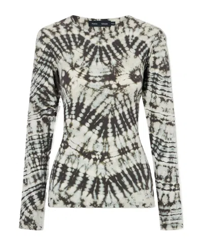 Proenza Schouler Mia Tie-dyed Cotton-jersey T-shirt In Green